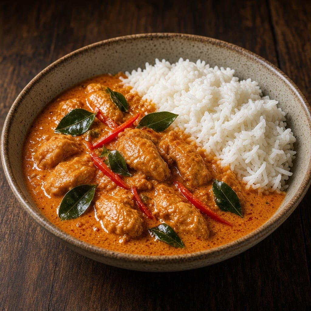 Panang chicken