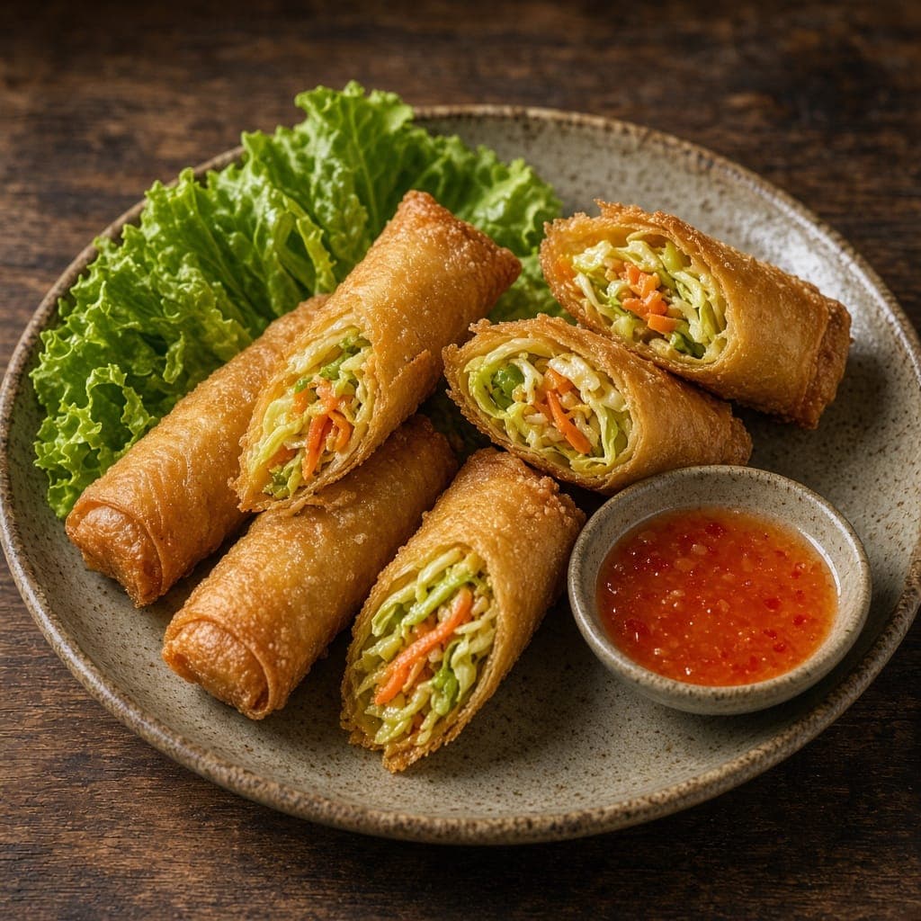 Vegetable spring rolls